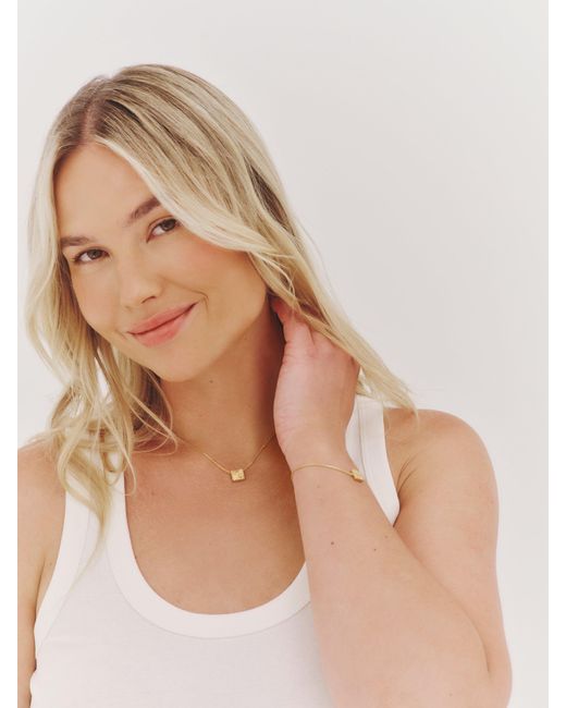 Kouree Metallic 'You'Ve Got This' Necklace Pendant Charm