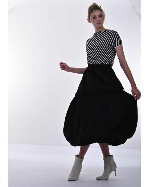 Frock Tales Black Oyster Top