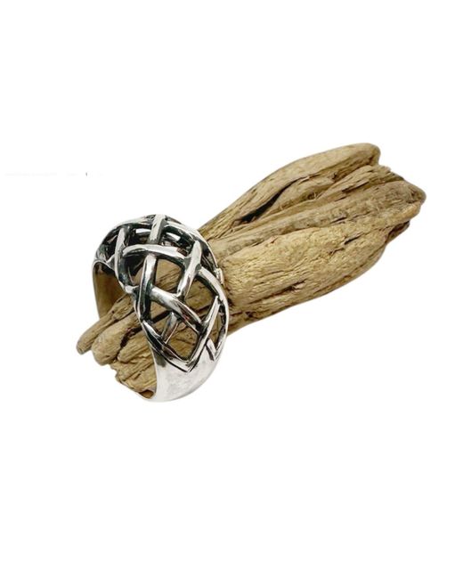 Tg-Jewellery by Tamara Gervasio Metallic The Woven Dome Ring
