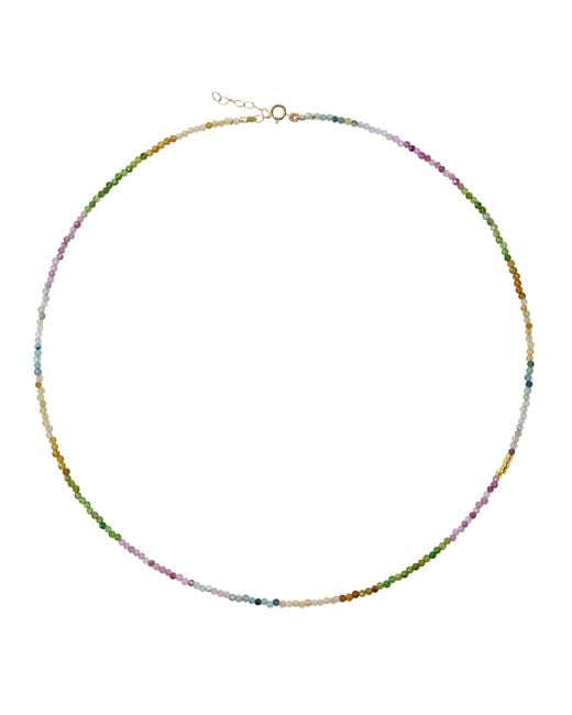 Bombyx House Metallic Tiny Tourmaline Bead Necklace
