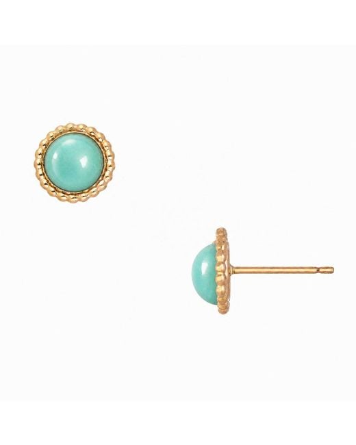 Heather Hawkins Jewelry Blue Royals Gemstone Stud Earrings