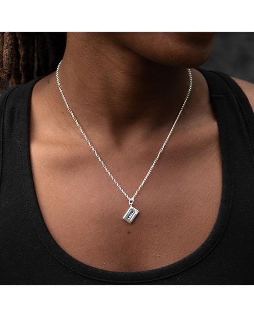 Scream Pretty Metallic Mix Tape Necklace