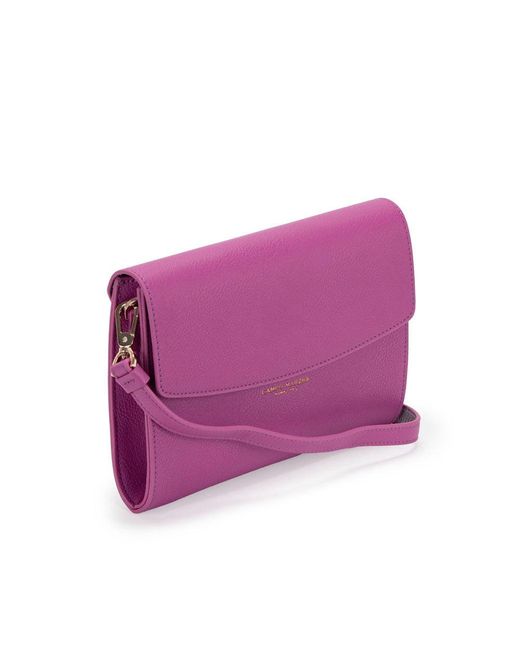 CAMPO MARZIO Roma 1933 Purple Meryl Baguette Bag