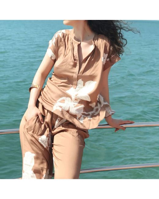 Muche Et Muchette Brown Kio Pants