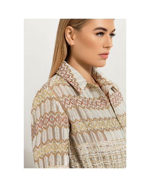 GeeGee Collection Gray Heidi Silk Jacket