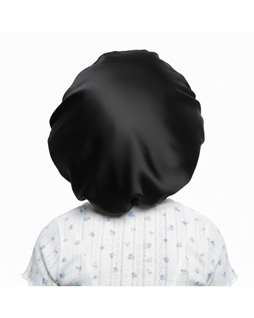 St Cayman Blue Ibonnet Kids Adjustable Satin Bonnet & Eye Mask With Gel Insert