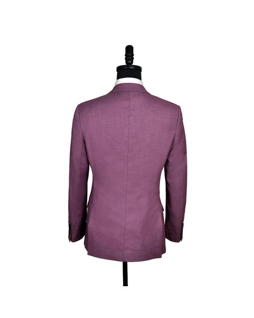 DAVID WEJ Purple Aldo Double Breasted Suit for men