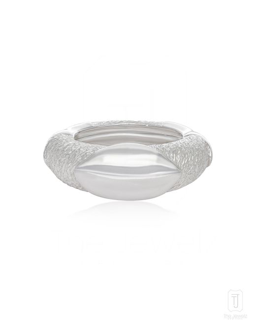 The Jewelz White Chroma Donut Ring