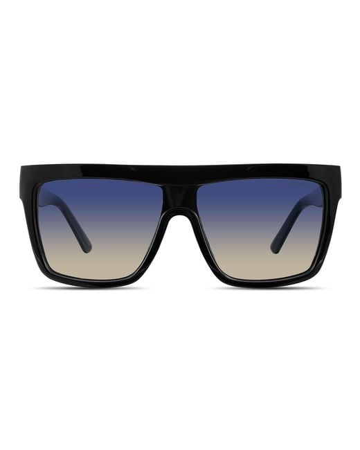 Velvet Eyewear Blue Square Sunglass Style