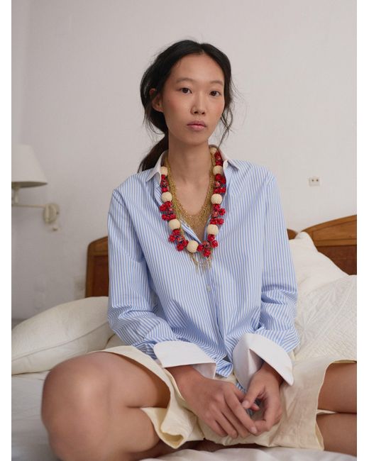 Sita Nevado White Papagayo Necklace