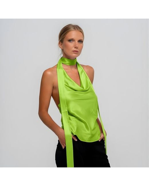 The Ethos Studio Yellow Nicholette Top