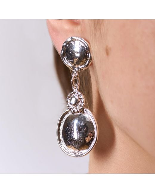 Caramel Vintage Jewellery Metallic Sadie Earrings