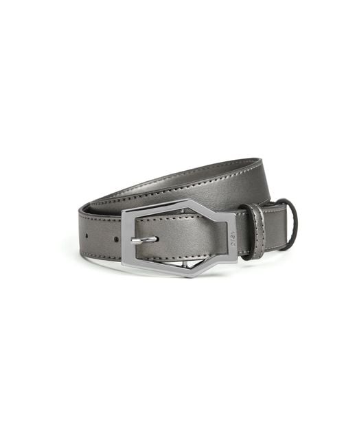 PREVU Gray Karel Belt Midi
