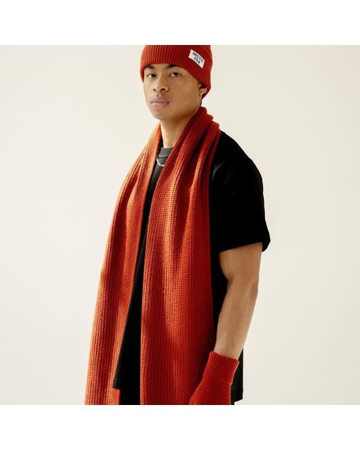 Arctic Fox & Co. Red Recycled Bottle Scarf