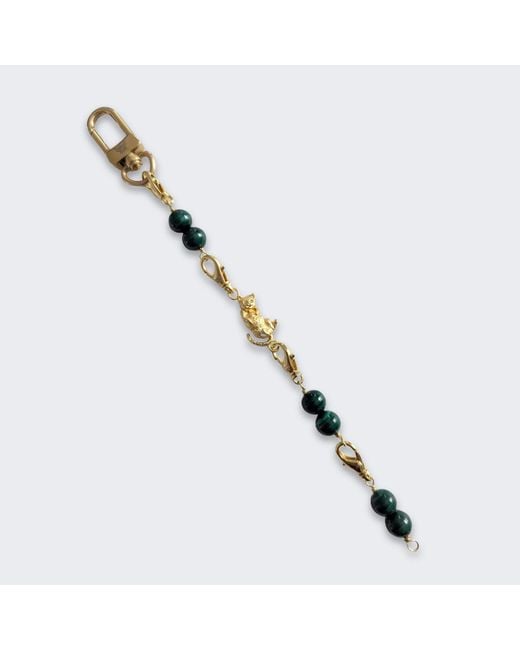 Frenvyrn Multicolor Cat Convertible Malachite Bracelet Bag Charm Medium for men