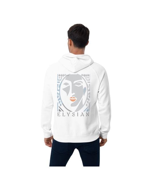 Anchor and Crew White Two Elysian Editions Organic Cotton Hoodie for men