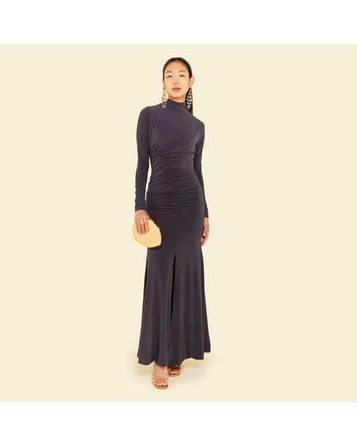 Celestine & Mae Blue Silene Maxi Dress