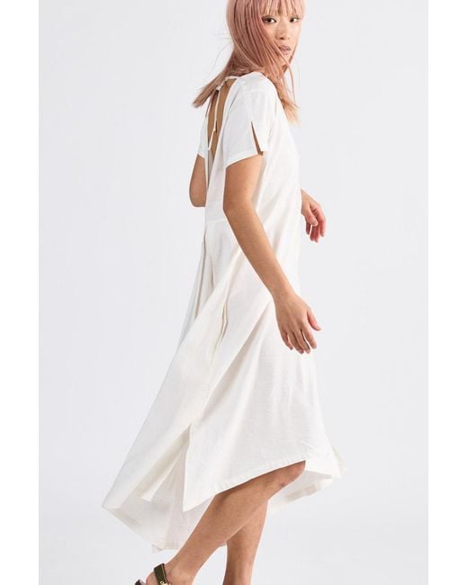 Dref White Tokyo Linen Dress