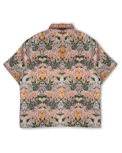 SECTION 101 Multicolor Otis Shirt- Coral