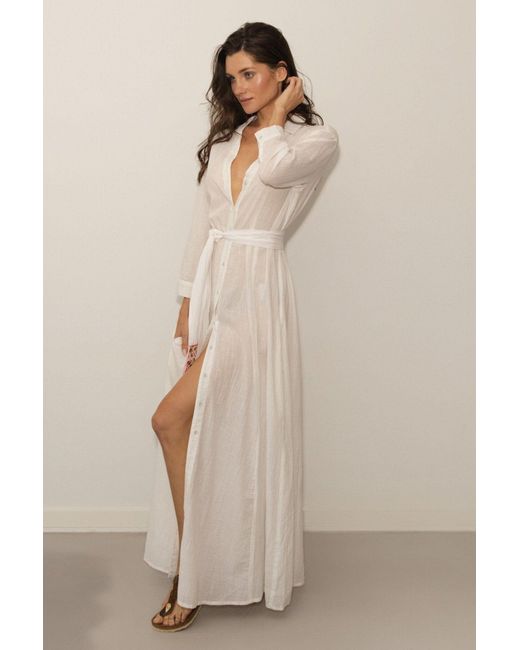 Muche Et Muchette White Nila Dress