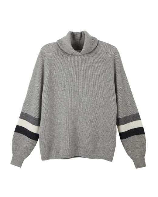 Cove Gray Rosa Roll Neck Jumper