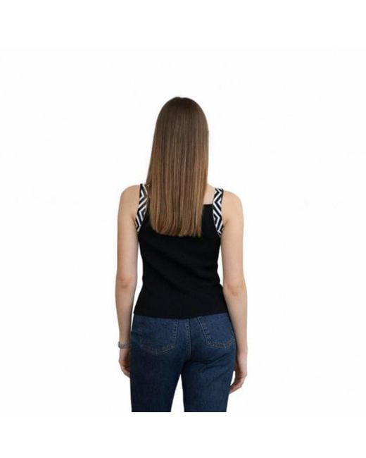Nuvv Collection Black Wide Strap Tank Top