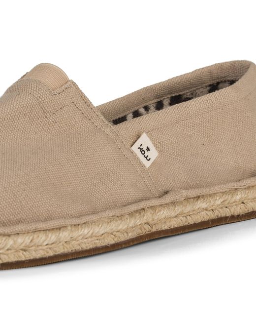 Kingdom of Wow Natural Neutrals Extra Fit Cotton Espadrilles