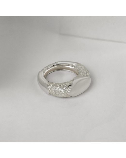 The Jewelz White Chroma Donut Ring