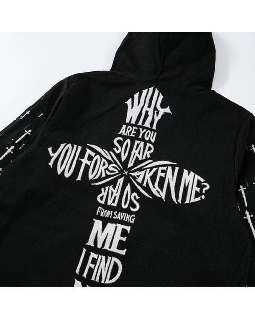 VERYRARE Black Entombment Hoodie for men