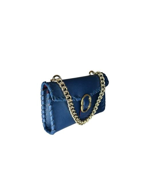 Ruj Heritage Blue Mini Shoulder Bag