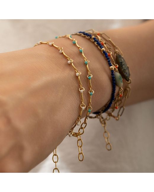 Kate Koel Metallic Chain Bracelet