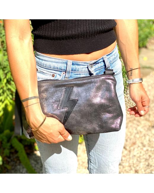 Lynn Tallerico Black Nancy Crossbody Bag