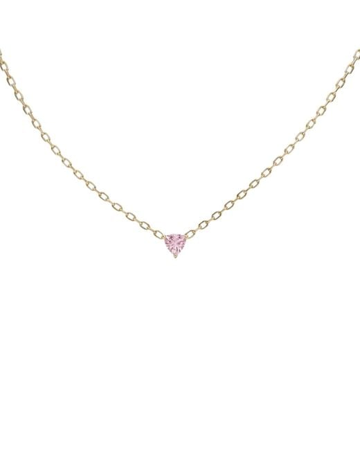 BLOOMTINE | Earth Angel HQ Metallic Illuminess Vermeil Trillion Necklace