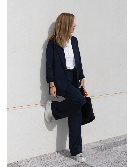 Weartwo London Blue Goddess Wide Leg Trousers
