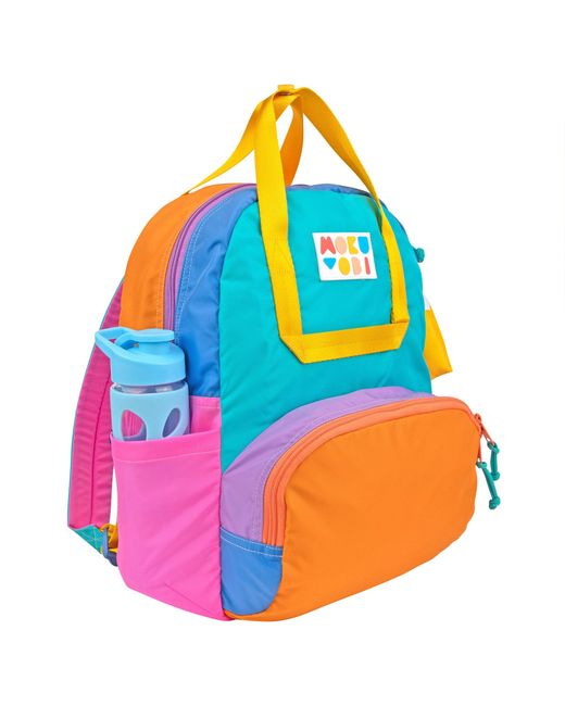Mokuyobi Blue Vintage Palm Atlas Backpack