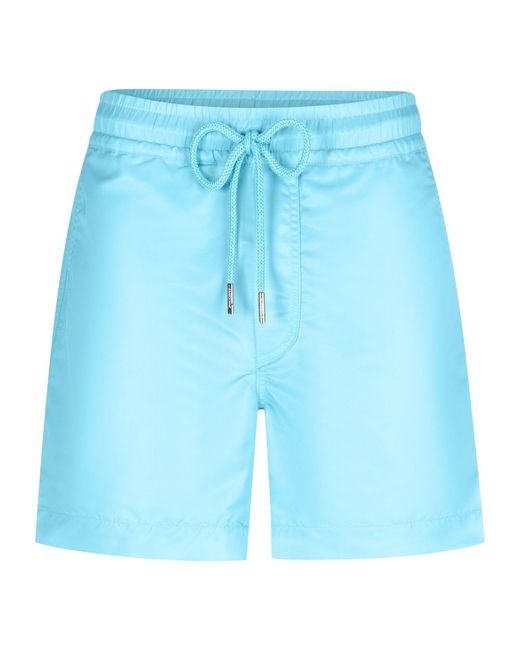 Maison Tangerine Blue Aqua Swim Shorts for men