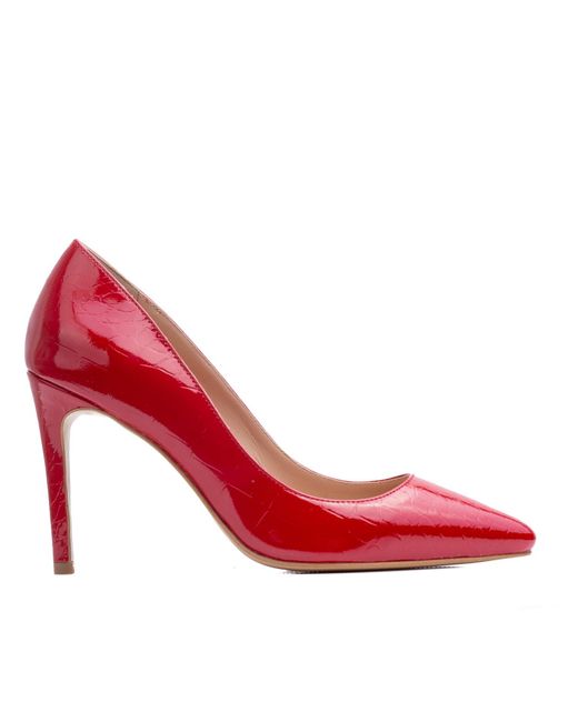 Ginissima Red Alice Stiletto Patent Leather Shoes