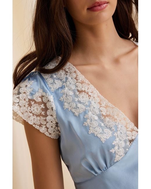 Scarlett Gasque Blue Jayne Top