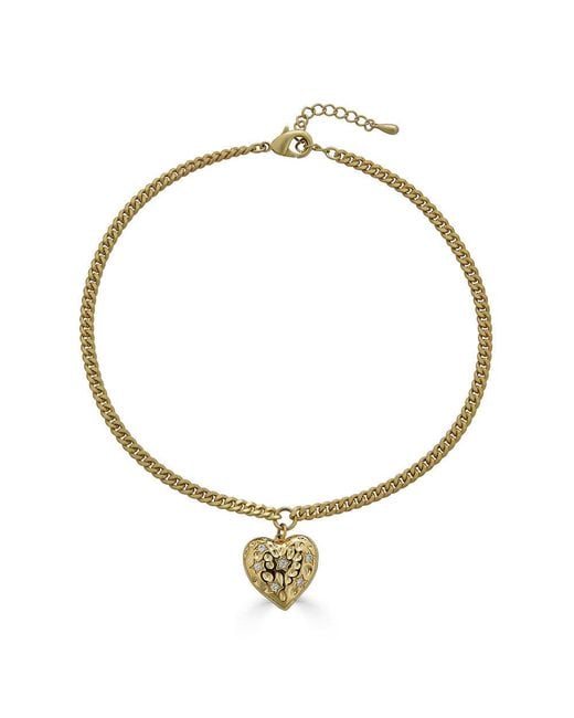 Loni Paul Jewelry Metallic Big Heart Necklace