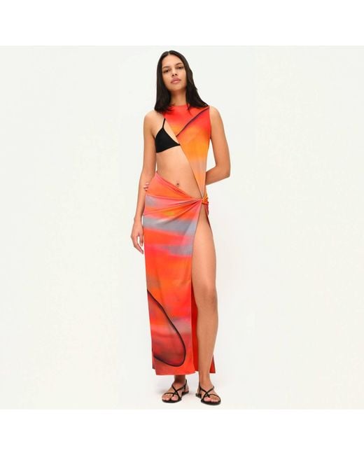 Khéla the Label Red Hot Streak Dress