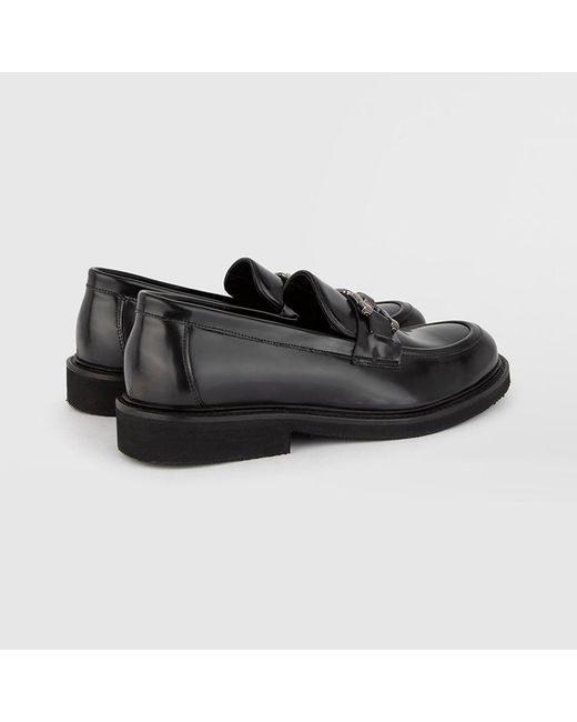 Ilvi Black Borska Florentic Leather Daily Shoe for men