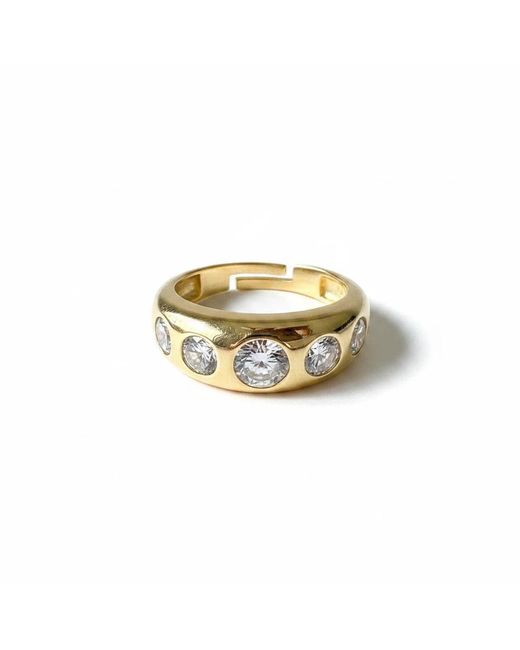 By Virgo Metallic Aurette Ring
