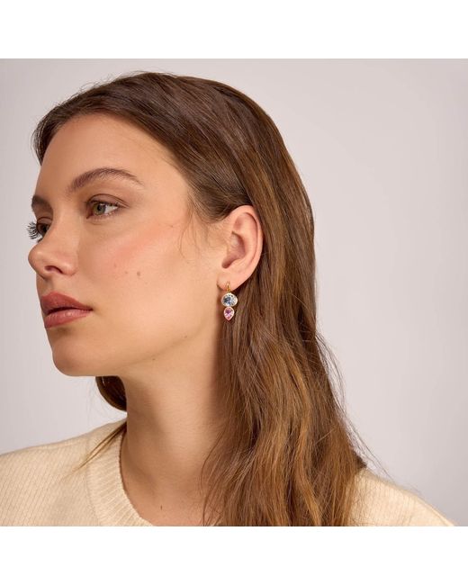 Dower & Hall Blue Topaz Tutti Frutti Earrings