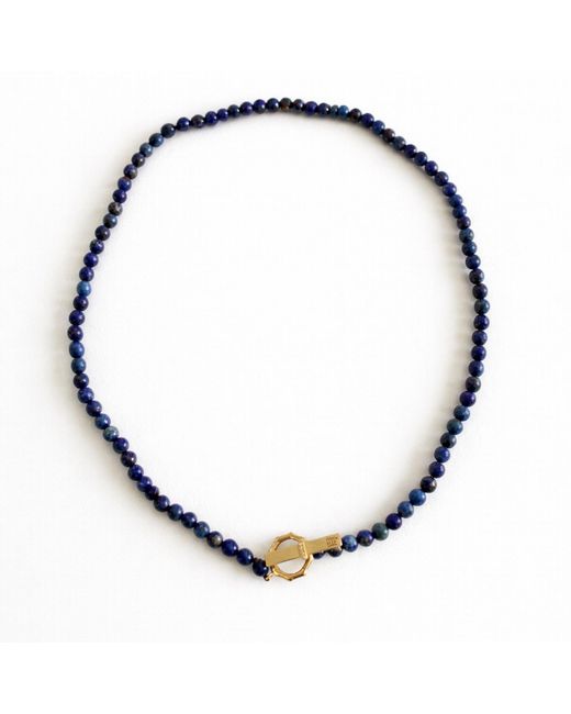Ecce | Artisan Diamonds Metallic 14K Solid Colorful Pearl Bead Ecce Brand Bar Diamond Necklace
