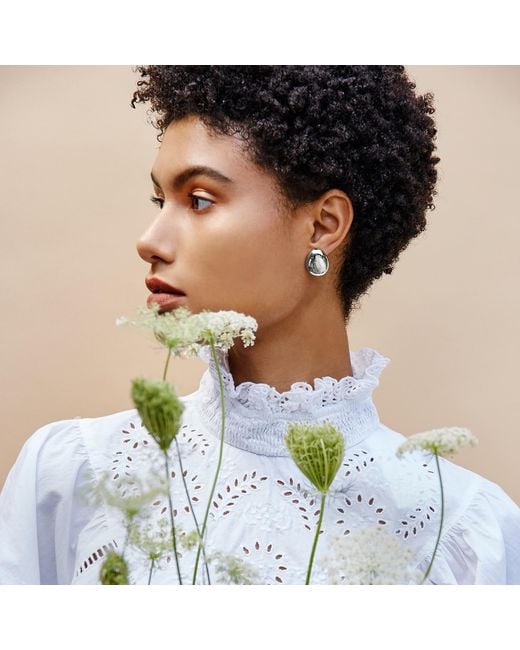 Biko Jewellery Metallic Galina Studs Medium