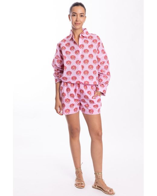 Bindu Pink Robi Blouse
