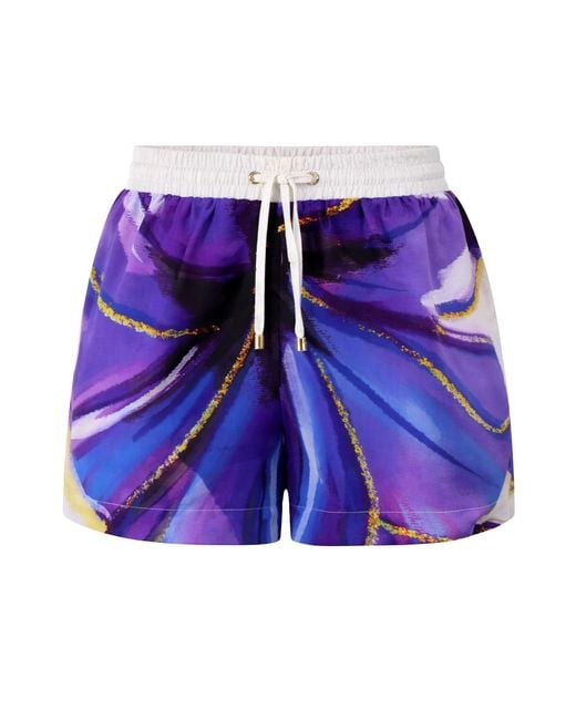 Zafur Purple Mayfair Short