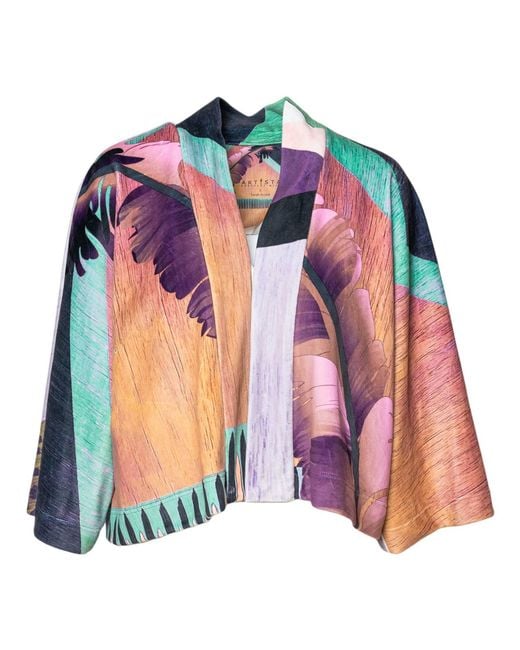 ARTISTA Multicolor Ivy Velvet Cardigan