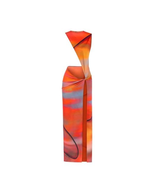 Khéla the Label Red Hot Streak Dress