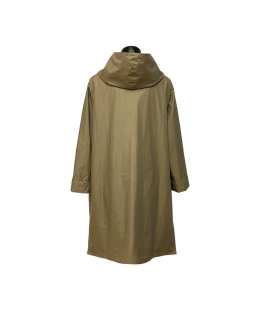 Maxjenny Green Neutrals Rain Jacket